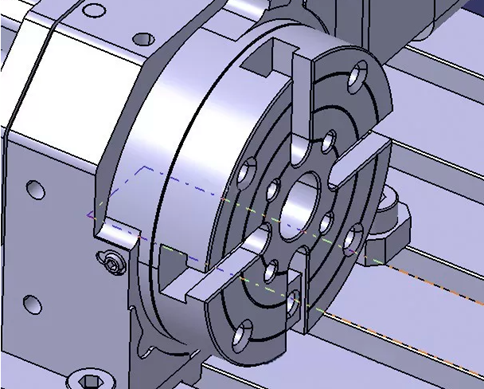 如何使用三坐標測量儀測量雕刻機上的轉軸？(圖4)